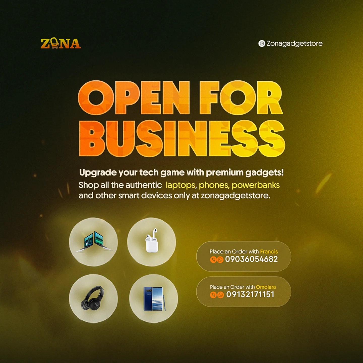 Premium social media campaign designed to reposition a growing gadget retailer through bold visuals, stronger brand consistency, and product-focused storytelling